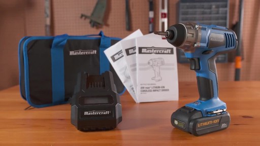 Mastercraft 20V Max 1/4-in Impact Driver - image 10 from the video